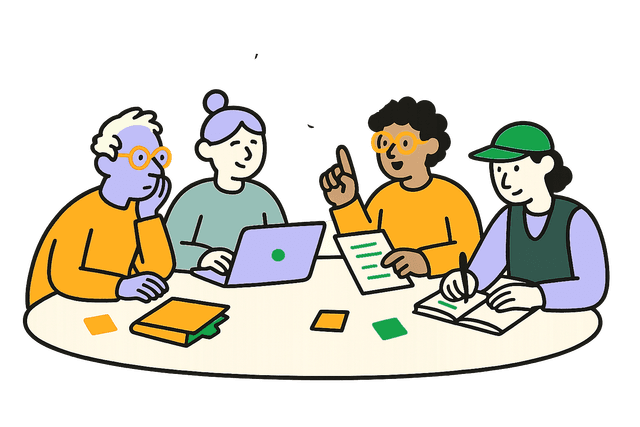 Organization illustration